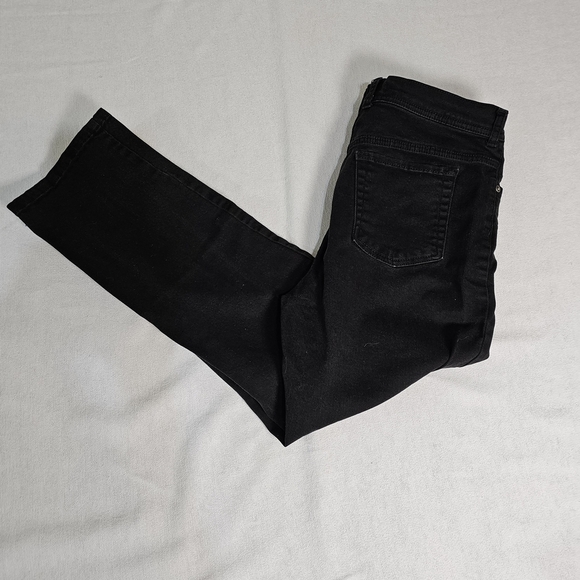 Gloria Vanderbilt Women's Black Straight Leg Jeans - Picture 4 of 4